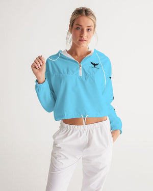 Water Resistant Cropped Windbreaker