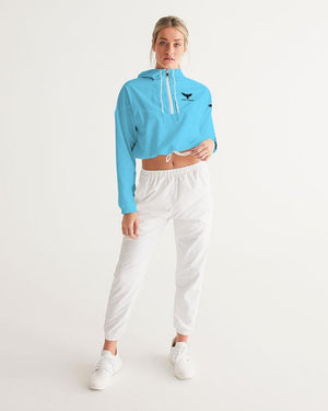 Water Resistant Cropped Windbreaker